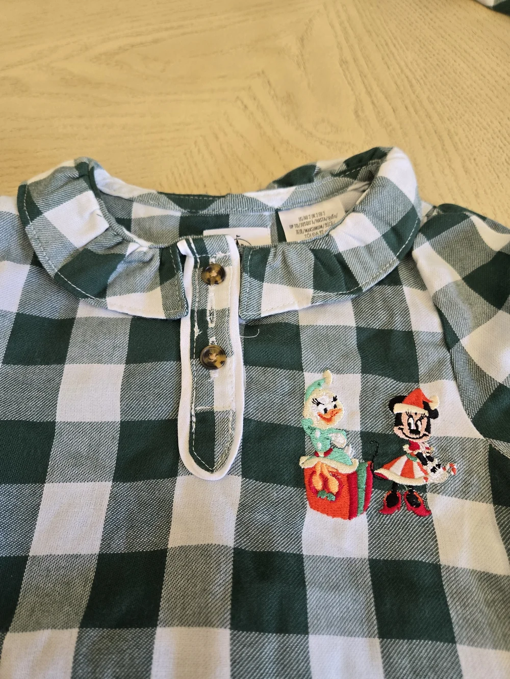 Disney Plaid Minnie & Daisy PJ Gown - Picture 5 of 9